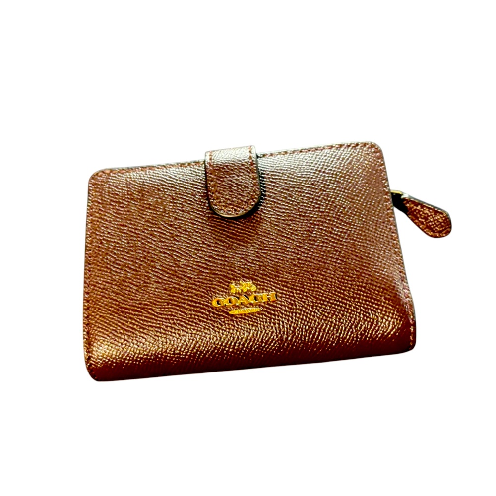 Coach Women’s CSGR Leather MED CRN ZIP